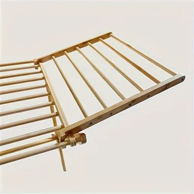 Folding Bamboo Clothes Drying Rack